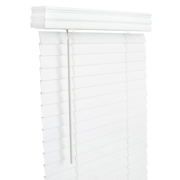 Living Accents FAUXWD 2 in WHT BLND 36X60 FAX3660WH - main